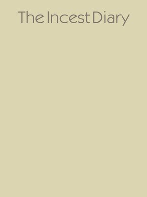 The Incest Diary - ebook